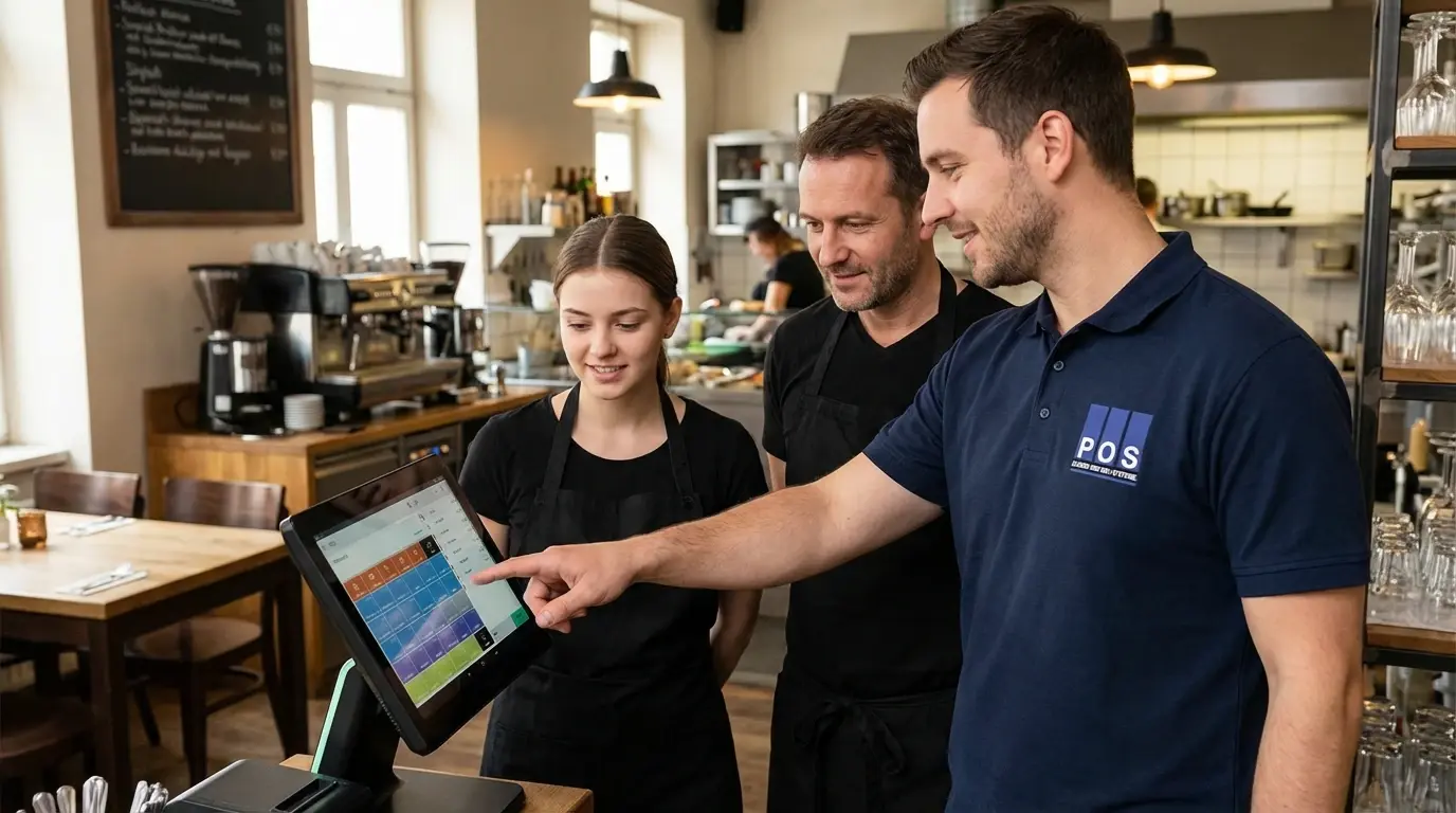 081 Einrichtung Vor Ort Plus Schulung Pos Servicemitarbeiter 16